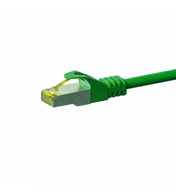 Cat7 S/FTP (PIMF) patchkabel 1m groen