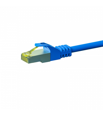 Cat7 S/FTP (PIMF) patchkabel 0,50m blauw