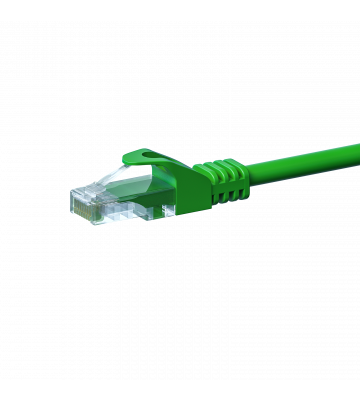 CAT5e UTP patchkabel 0,25m groen - CCA