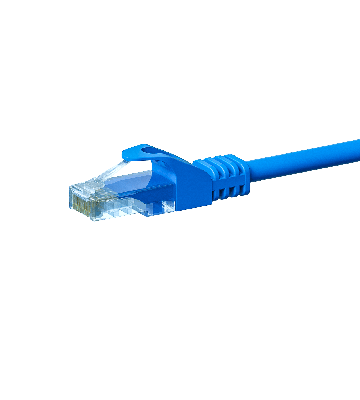 CAT5e UTP patchkabel 10m blauw  - CCA