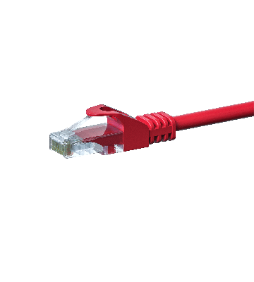 CAT5e UTP patchkabel 15m rood  - CCA