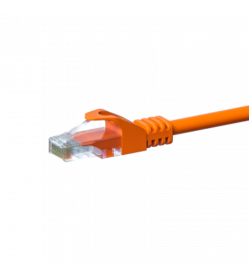 CAT5e UTP patchkabel 0,25m oranje  - CCA