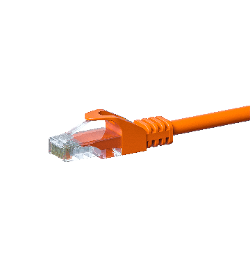 CAT5e UTP patchkabel 15m oranje  - CCA