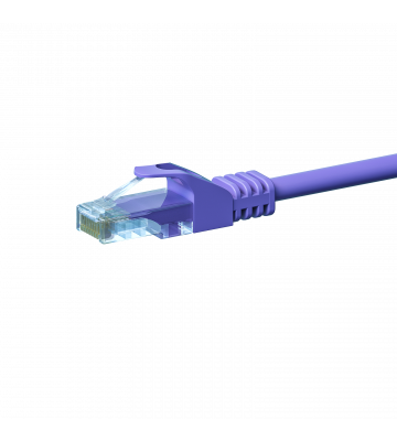 CAT5e UTP patchkabel 1m paars  - CCA