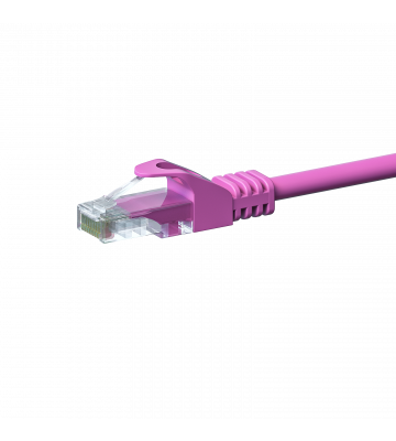 CAT5e UTP patchkabel 3m roze  - CCA