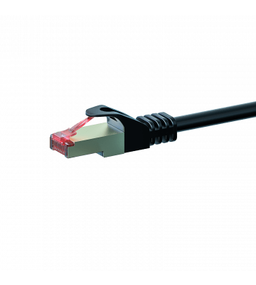 CAT6 S/FTP (PIMF) patchkabel 0,50m zwart 