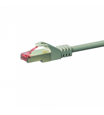 CAT6 S/FTP (PIMF) patchkabel 0,25m grijs 