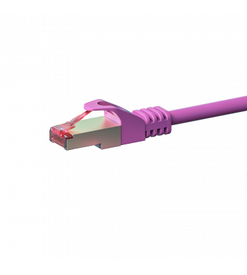 CAT6 S/FTP (PIMF) patchkabel 0,25m roze 