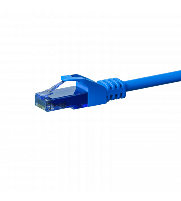 UTP CAT6a patchkabel 20m blauw - 100% koper