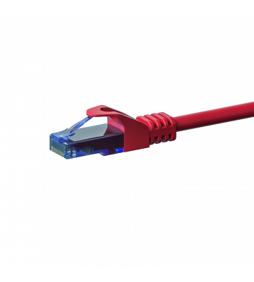 UTP CAT6a patchkabel 0,50m rood - 100% koper