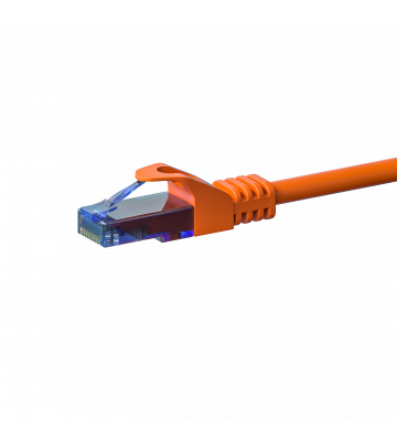 UTP CAT6a patchkabel 1,50m oranje - 100% koper