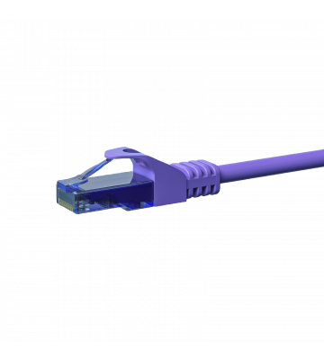 UTP CAT6a patchkabel 50m paars - 100% koper