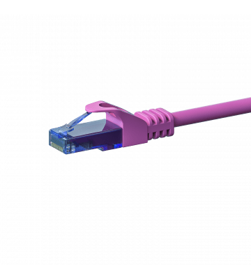 UTP CAT6a patchkabel 0,50m roze - 100% koper