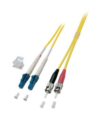 OS2 duplex glasvezel kabel LC-ST 0,50m