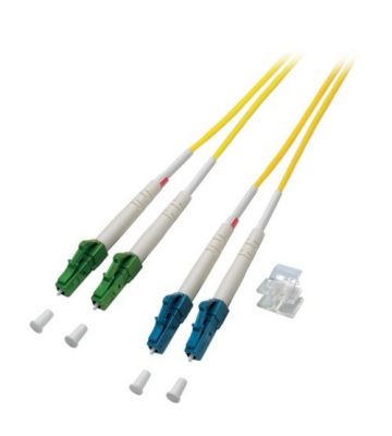 OS2 duplex glasvezel kabel LC/APC-LC 1m