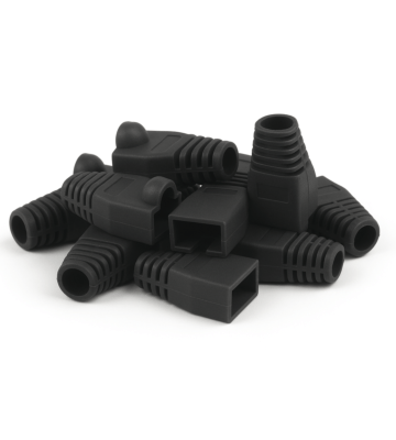 DANICOM RJ45 Kabeltule Zwart Large - 10 stuks