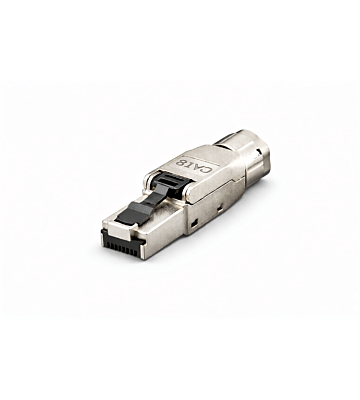 DANICOM S/FTP CAT8 Toolless RJ45 Connector - voor stugge kern