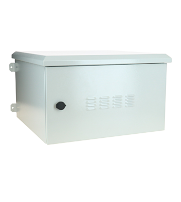 6U outdoor wandkast IP55 - 600x600x368mm (BxDxH)