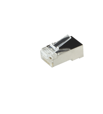 CAT5e Connector RJ45 - Shielded - voor soepele en stugge kern