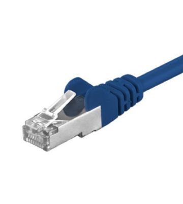 CAT5e FTP patchkabel 10m blauw 