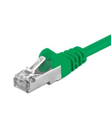 CAT5e FTP patchkabel 0,25m groen 