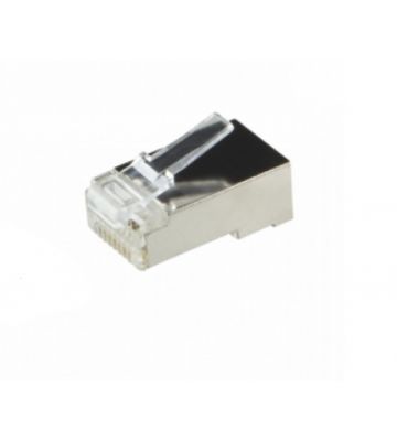 CAT6 Connector RJ45 - Shielded - voor stugge kern