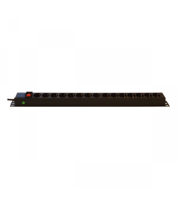 15 voudige stekkerdoos voor verticale montage