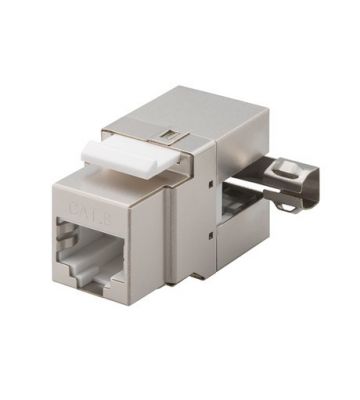 CAT6 STP Keystone Connector - Toolless Angled