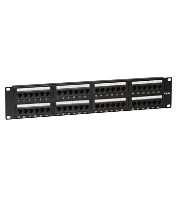CAT5e UTP patchpaneel - 48 poorts