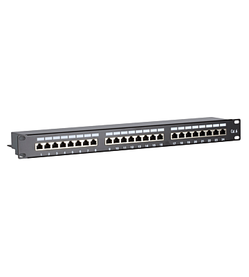 CAT6 FTP patchpaneel - 24 poorts