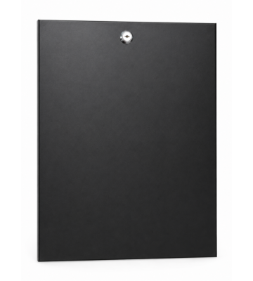 9U zijpaneel voor 10" serverkasten - 450mm diep met slot