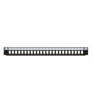 19"patchpaneel front LC/SC/E2000 24 poorts 