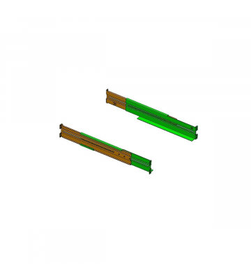 PowerWalker Rack kit uitschuifbaar voor de VI R1U serie 