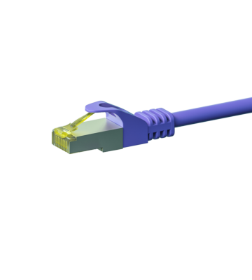 Cat7 S/FTP (PIMF) patchkabel 2m paars
