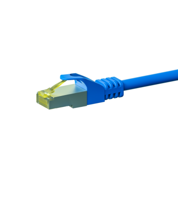 Cat7 S/FTP (PIMF) patchkabel 5m blauw