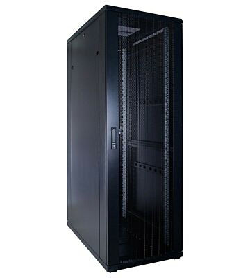 37U serverkast met geperforeerde deur 600x1000x1800mm (BxDxH)