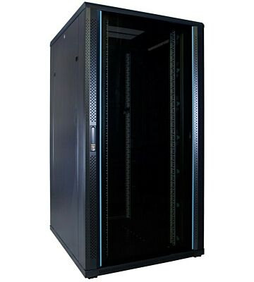 32U serverkast met glazen deur 800x1000x1600mm (BxDxH)