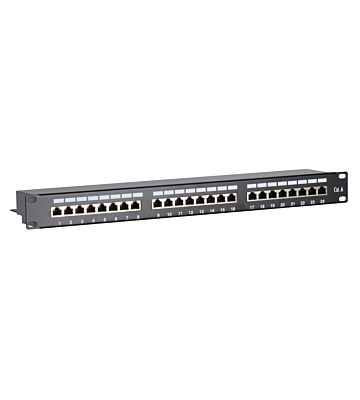 CAT6 FTP patchpaneel - 24 poorts