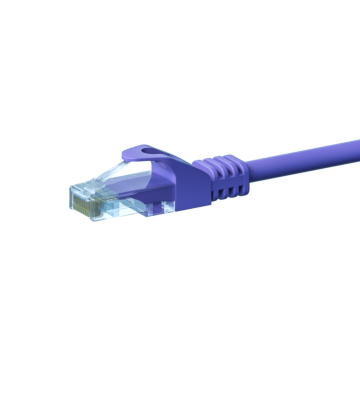 UTP CAT5e patchkabel 30m paars - 100% koper