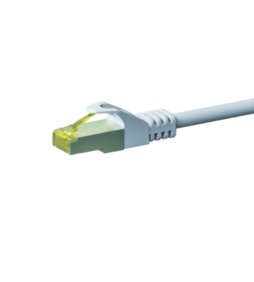 Cat7 S/FTP (PIMF) patchkabel 0,25m wit