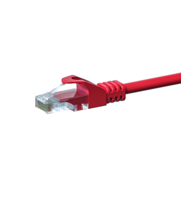 CAT5e UTP patchkabel 1m rood - CCA