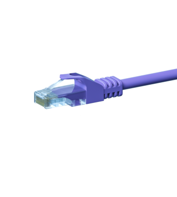 CAT5e UTP patchkabel 3m paars  - CCA