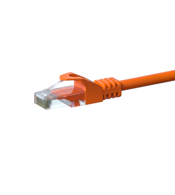 CAT6 UTP patchkabel 0,50m oranje - CCA
