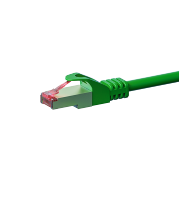 CAT6 S/FTP (PIMF) patchkabel 0,50m groen