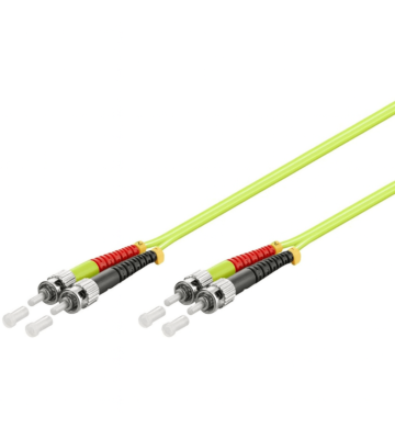 Glasvezelkabel ST-ST OM5 (laser optimized) 1,5m
