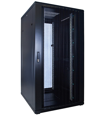 32U serverkast met geperforeerde deur 800x1200x1600mm (BxDxH)