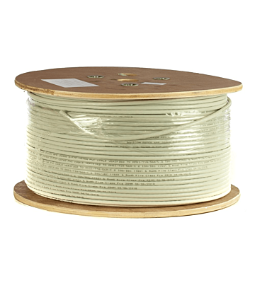DANICOM CAT6A 100% koper U/UTP 500m kabel op rol stug -  LSZH (Cca)