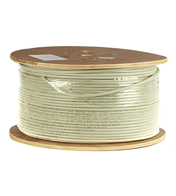 DANICOM CAT6A 100% koper S/FTP 500m kabel op rol stug -  LSZH (Cca)