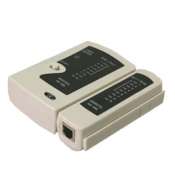 Danicom netwerkkabel tester UTP, FTP, (S)FTP en coaxiaal