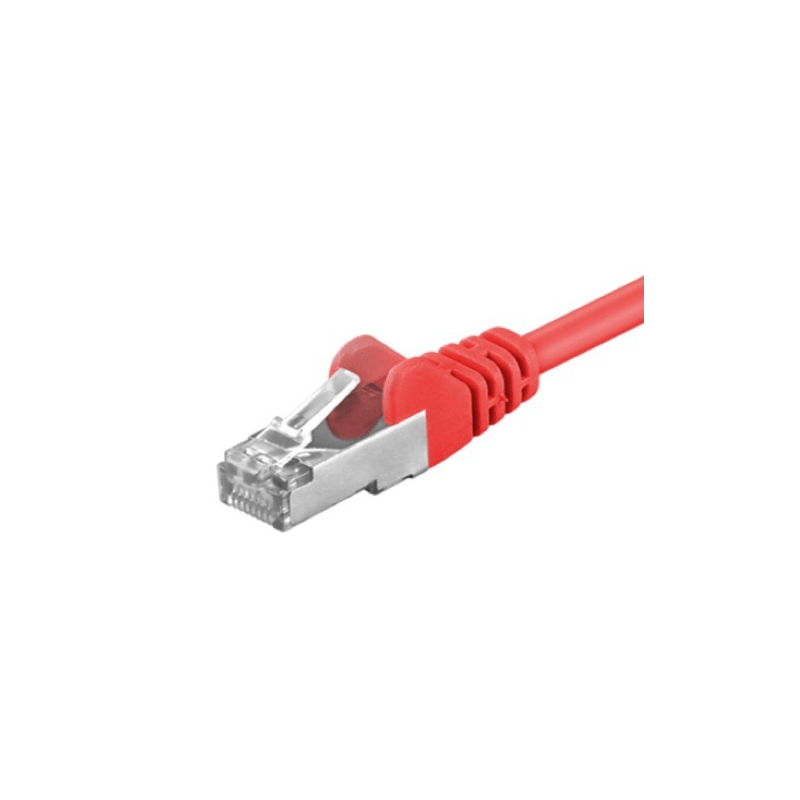 CAT5e FTP patchkabel 10m rood 
